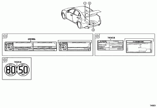 CAUTION PLATE (EXTERIOR & INTERIOR) 3